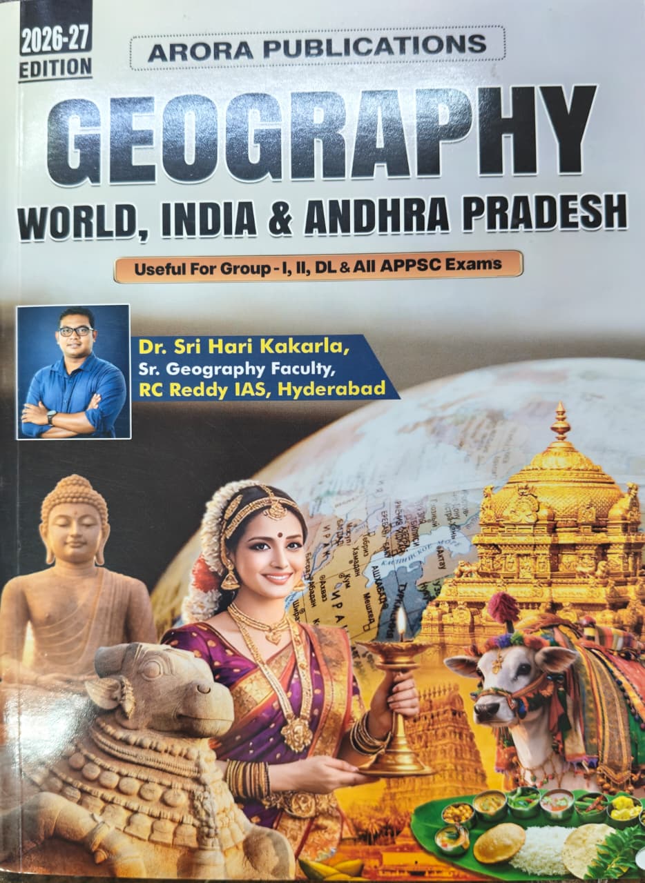 SRIHARI KAKARLA (ARORA PUBLICATIONS) INDIA&WORLD&ANDHRAPRADESH GEOGRAPHY
